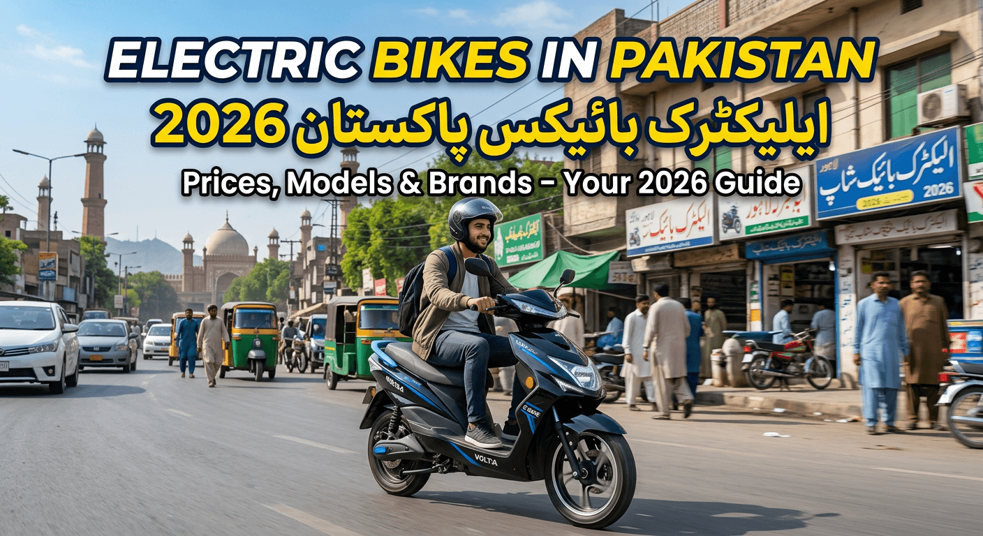 Electric Bikes in Pakistan – Prices, Models & Brands (2026)