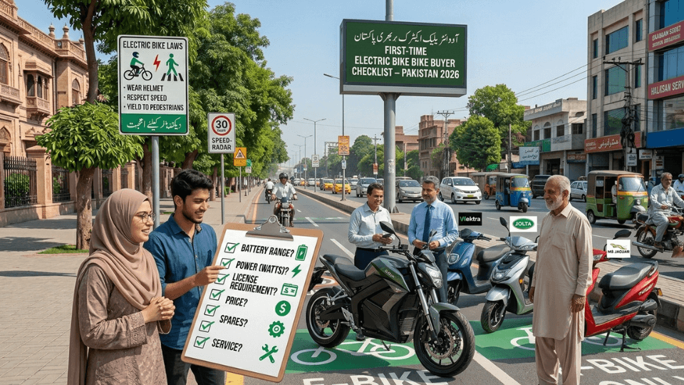 First-Time Electric Bike Buyer Checklist – Pakistan 2026